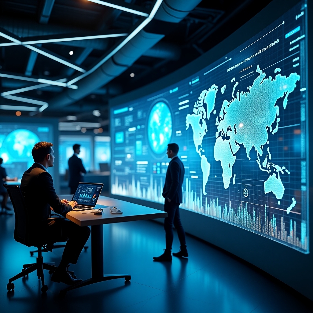 Machine learning in business with AI data analytics and intelligent business solutions