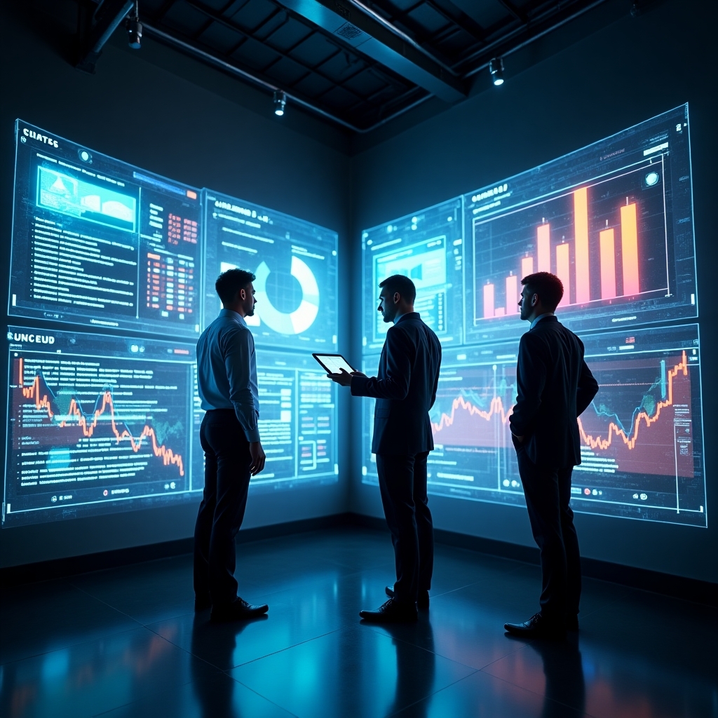 AI solutions for business with machine learning and business intelligence